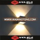 2x3W LED outdoor wall light with up and down illumination for external /outdoor / exterior use .