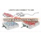 Grow Bloom switchable 5W chips LED grow light Power 200W for home indoor hydroponics grow box