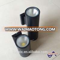 2*10W warm white modern outdoor led wall lights