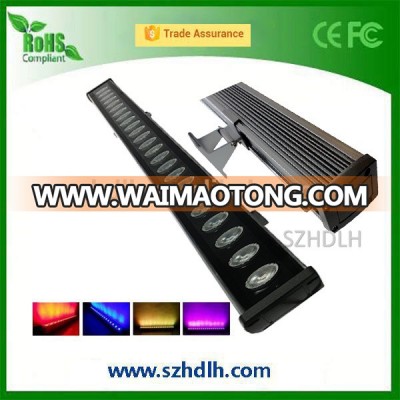 3 years warranty dimmable outdoor decoration 24/36w structutal led wall light IP 68 led washer