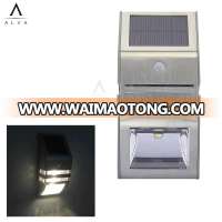 Happy christmas garden decorate solar light factory price IP44 solar cell led outdoor wall light